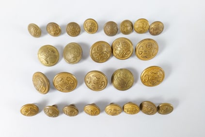 Connecticut State Seal Buttons