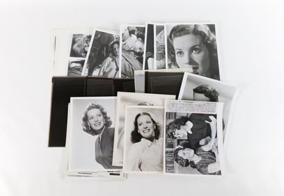 Lot of Maureen O'Hara Photographs and Negatives by Gustavo Parras