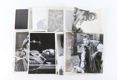 Lot of 15 Original Photographs of Charlton Heston - Gustavo Parras