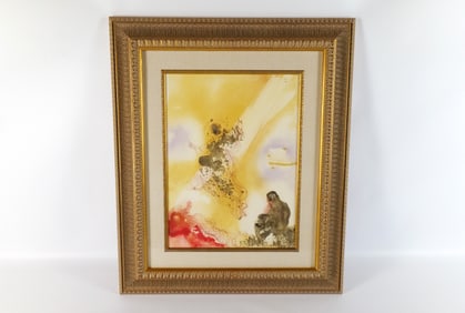 Mixed Media Color Lithograph by Salvador Dali