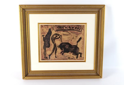 Linocut in Colors by Pablo Picasso
