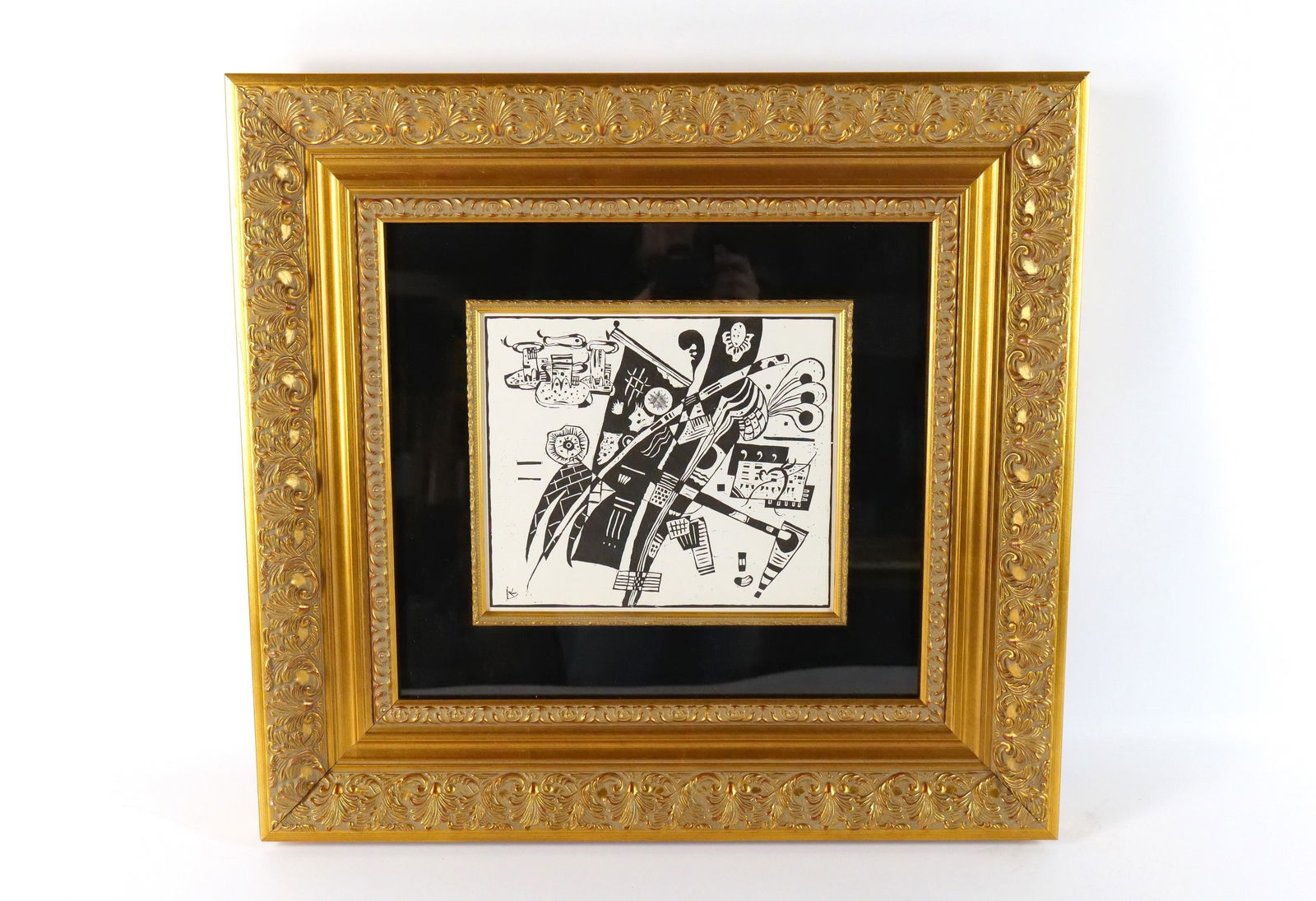 Woodcut Engraving by Wassily Kandinsky (1 of 9)