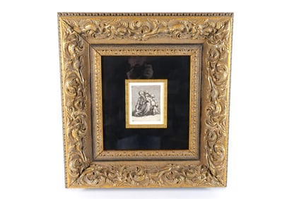 Engraving by Michaelangelo Buonarroti