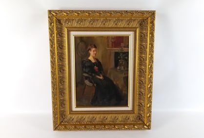 Oil on Canvas by Ralph Hedley, RBA