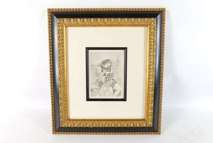 Lithograph by Umberto Brunelleschi