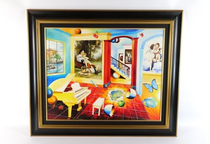 Oil on Canvas by Leonardo Zhang