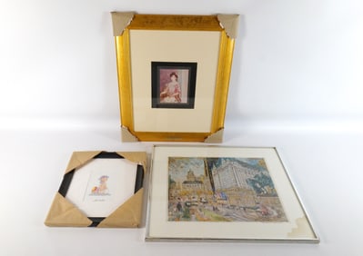 Group Lot of Art