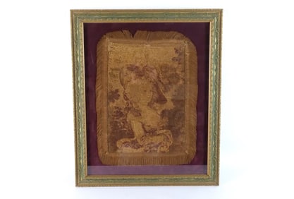 Mid 19th Century Framed Tapestry