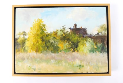Oil on Wood Panel by Stuart Shils