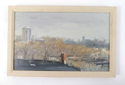 Oil on Canvas by Stuart Shils