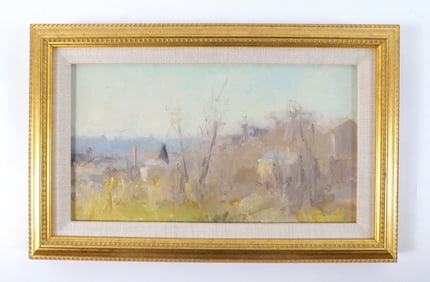 Oil on Board by Stuart Shils