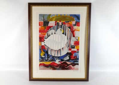 Lithograph by Alexandra Nechita