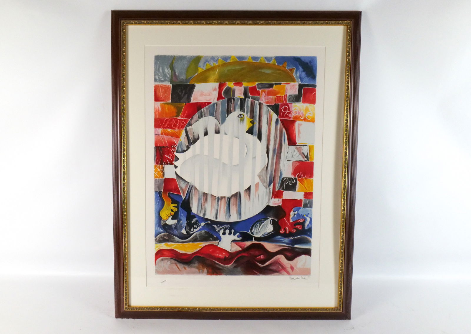 Lithograph by Alexandra Nechita (1 of 11)