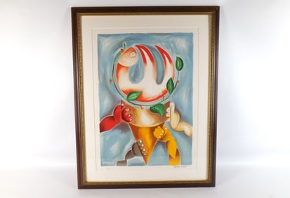 Lithograph by Alexandra Nechita