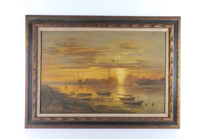 Oil on Canvas by B. Crane