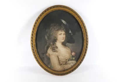 Watercolor Portrait of a Woman