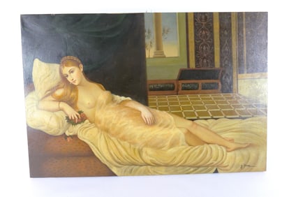 Serigraph on Canvas - Hand painted Highlights