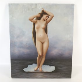 Serigraph on Canvas - Hand painted Highlights