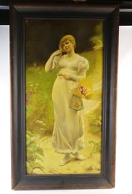 Serigraph on Canvas - Hand painted Highlights