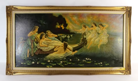 Oil on Canvas - Women and Goddesses