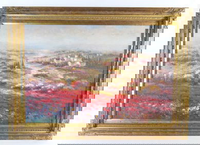 Serigraph on Canvas - Hand painted Highlights