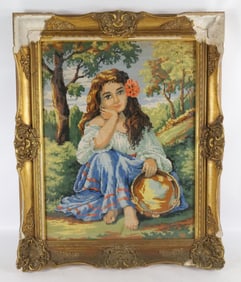 Framed Needlepoint