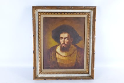 Oil on Canvas - Portrait of a Man