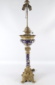 Victorian Oil Lamp - Converted to a Table Lamp