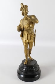 Antique Mixed Metal Spelter Figurine