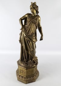 Bronze and Mixed Metal Statue