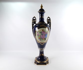 Monumental Limoges Style Floor Urn