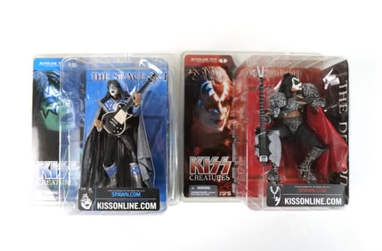 Lot of 2 KISS Creatures Action Figures