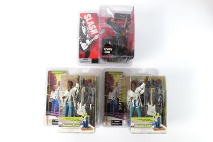 Lot of 3 McFarlane Rock N Roll Action Figures