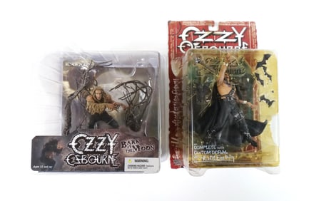 Lot of 2 McFarlane Ozzy Osbourne Action Figures