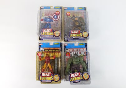 Lot of 4 Marvel Legends Action Figures - Series I