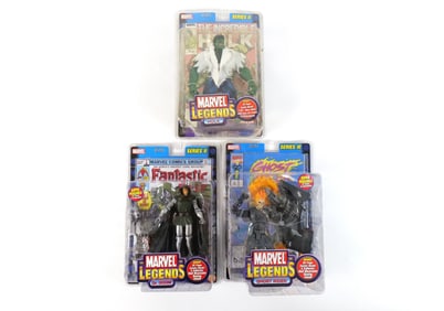 Lot of 3 Marvel Legends Action Figures - Series II & III