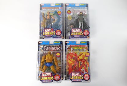 Lot of 4 Marvel Legends Action Figures - Series II