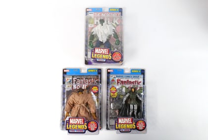 Lot of 3 Marvel Legends Action Figures - Series II