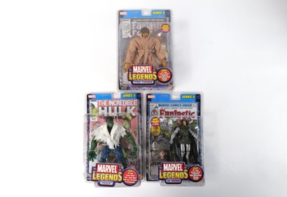 Lot of 3 Marvel Legends Action Figures - Series II