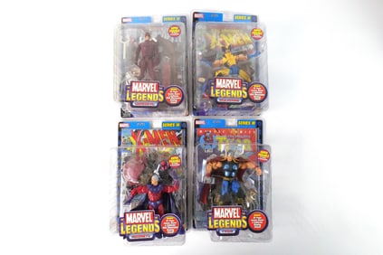 Lot of 4 Marvel Legends Action Figures - Series III