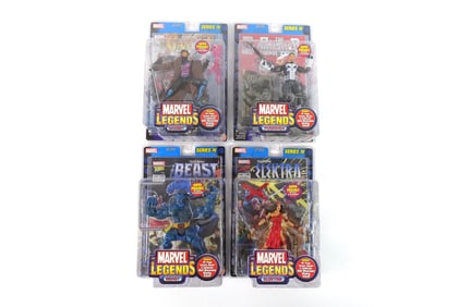 Lot of 4 Marvel Legends Action Figures - Series IV