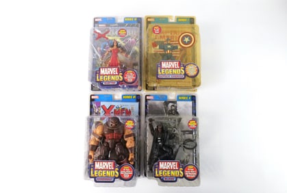 Lot of 4 Marvel Legends Action Figures - Mixed Series