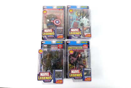 Lot of 4 Marvel Legends Action Figures - Series VIII