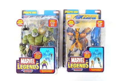 Lot of 2 Marvel Legends Action Figures - Apocalypse Series