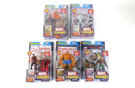 Lot of 5 Marvel Legends Action Figures - Legendary Rider Series