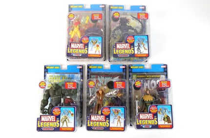 Lot of 5 Marvel Legends Action Figures - Onslaught Series