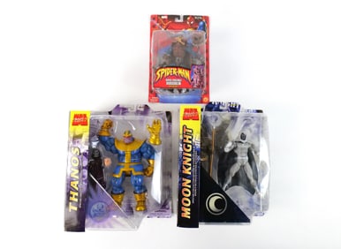 Lot of 3 Marvel Action Figures