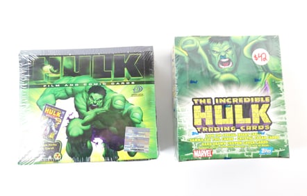 Lot of Marvel Hulk Trading Cards