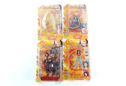 Lot of 4 Dark Alliance Series II Action Figures