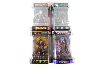 Lot of 4 Spawn Special Edition Figures